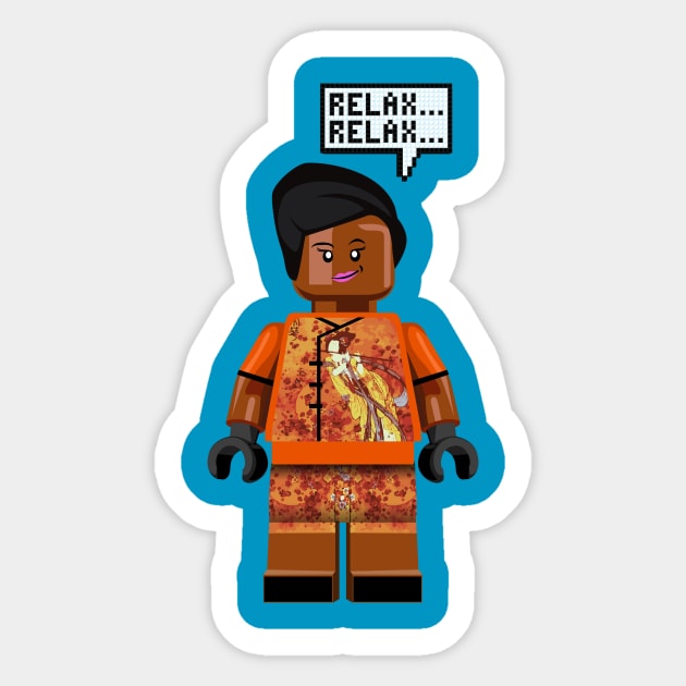 Trinity K Bonet Lego from Drag Race Untucked Sticker by dragover